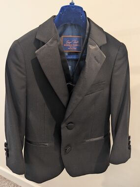 Giorgio Fiorelli Little Boy's Black Formal Tuxedo